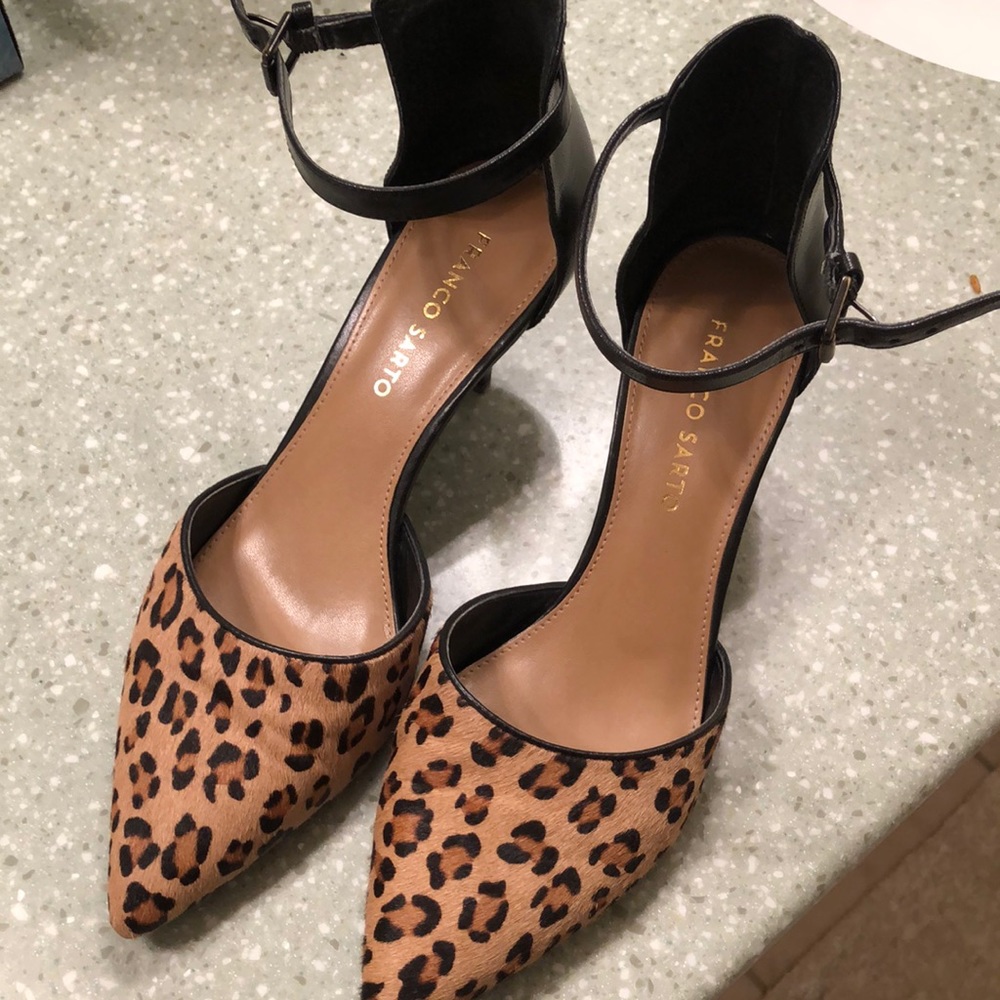 Franco Sarto:Super cute animal print shoes